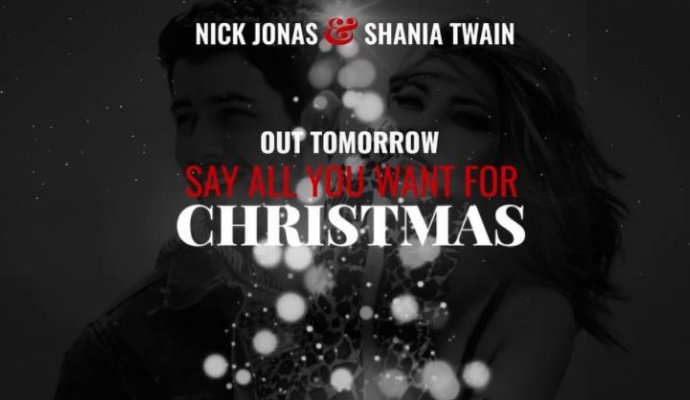 Nick Jonas Unleashes Country Christmas Song 'Say All You Want for Christmas' Ft. Shania Twain