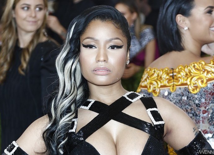 Nicki Minaj Goes Braless and Flashes Ample Boob in This Photo