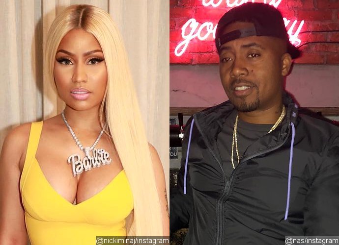 Report: Nicki Minaj Is Pregnant With Nas' Baby, Exposes It at Oscars After-Party