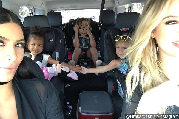 North West and Cousin Penelope Disick Are Beasties in New Kim Kardashian Photo