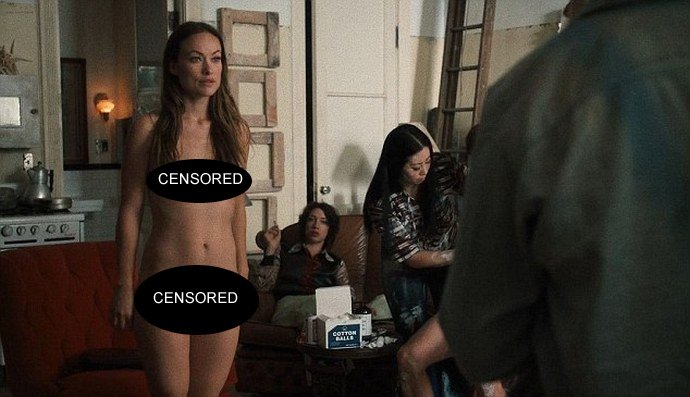 Olivia Wilde goes completely nude for new TV drama (photos)