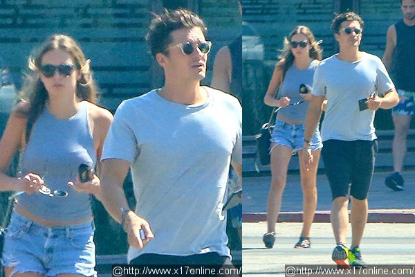 Orlando Bloom Hanging Out With Chloe Bartoli, Sparks Dating Rumors