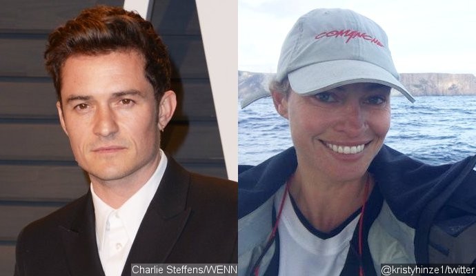 Orlando Bloom's Holiday Companion Kristy Hinze Suffers Nip Slip in St. Barts