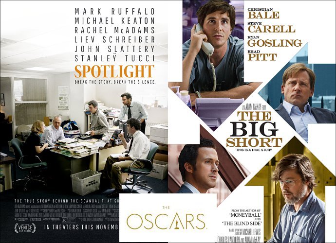 Oscars 2016: 'Spotlight' and 'The Big Short' Are First Winners of the Night