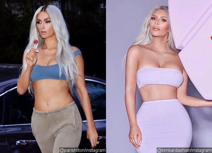 Paris Hilton Is a Clone of Kim Kardashian in New Yeezy Campaign - See the Resemblance