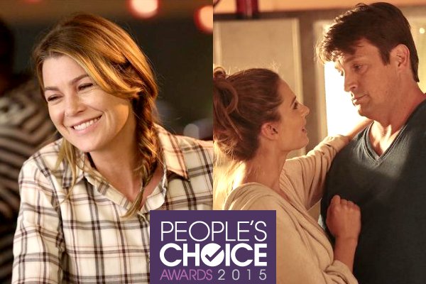 People's Choice Awards 2015: 'Grey's Anatomy' and 'Castle' Are Big TV Winners