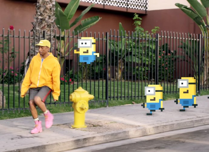 Pharell Premieres Fun Video for 'Yellow Light' Featuring the Minions