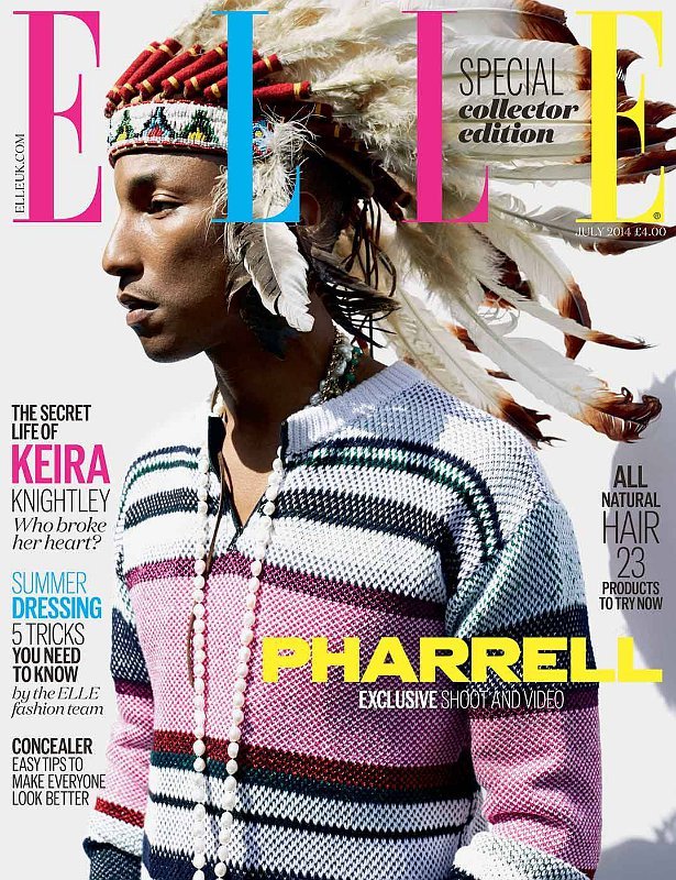 Menjelma jadi kaum dayak/© Doug Inglish Elle UK