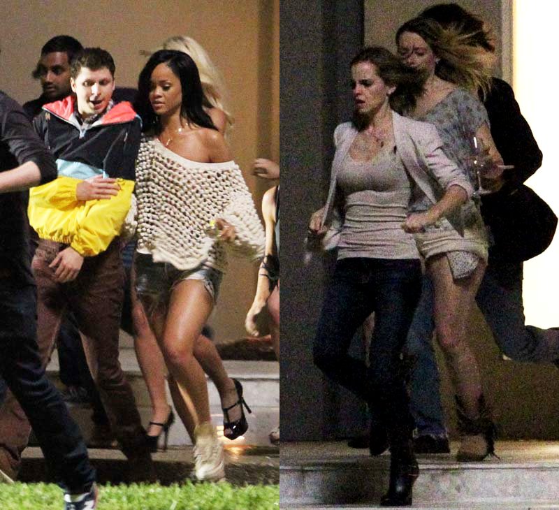 Film Emma Watson Rihanna | first photo of rihanna and emma watson on the set of the Film Emma Watson Rihanna | first photo of rihanna and emma watson on the set of the