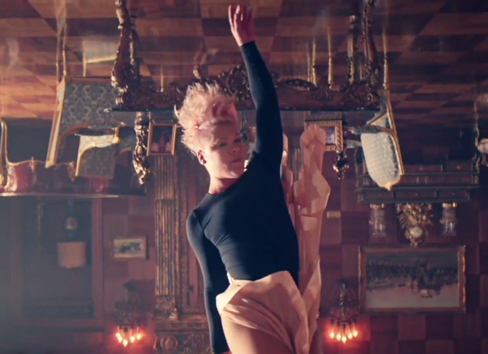 Pink Previews Acrobatic 'Just Like Fire' Music Video