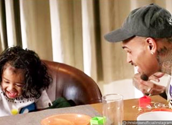 Proud Papa Chris Brown Shares Cute Pictures of Royalty to Celebrate Her Birthday