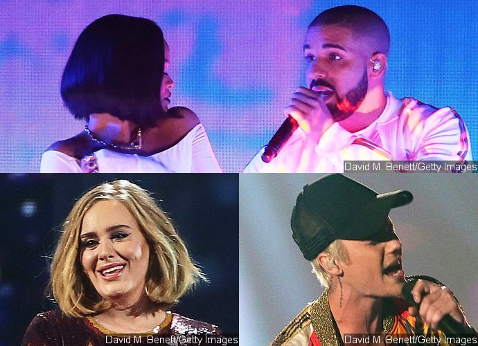Watch Rihanna, Adele, Justin Bieber and More Perform at 2016 BRIT Awards