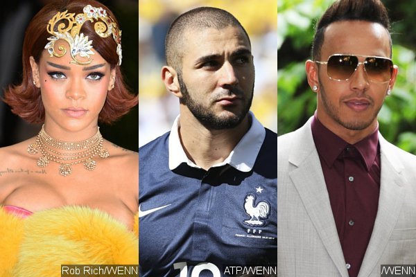 Rihanna 'Hasn't Put a Label' on Either Karim Benzema or Lewis Hamilton