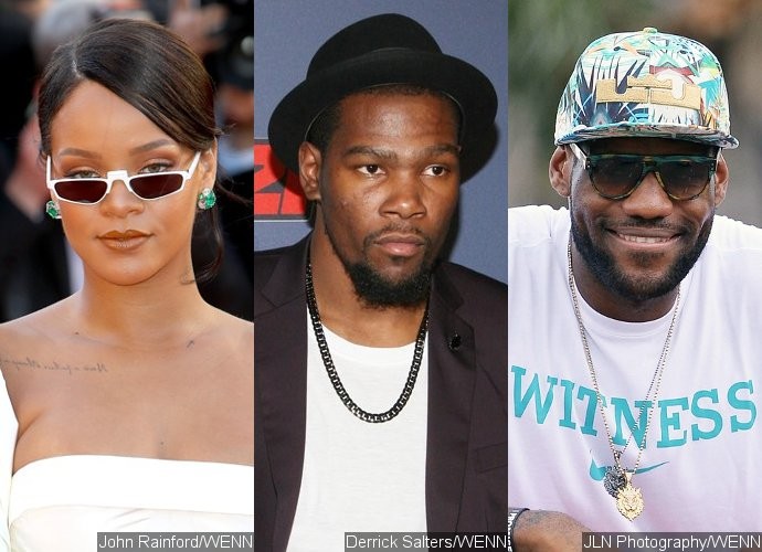 Rihanna Heckles Kevin Durant, Bows Down to LeBron James During NBA Finals