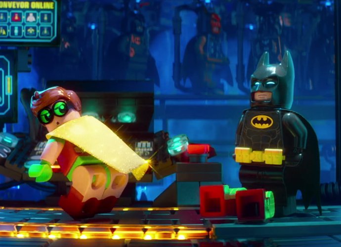 Robin Excitedly Tries on Different Costumes in First 'Lego Batman Movie' Clip