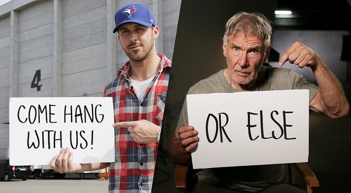 Want to Meet Ryan Gosling and Harrison Ford on 'Blade Runner 2' Set? Here's How to Win the Trip