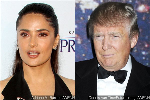Salma Hayek Won't Even Utter Donald Trump's Name After Anti-Mexican Comments