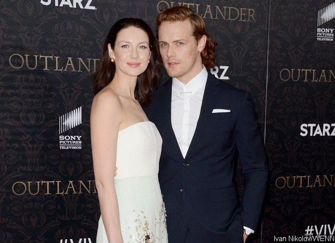 'Outlander' Stars Sam Heughan and Caitriona Balfe Bring On-Screen Romance to Real Life in Cape Town