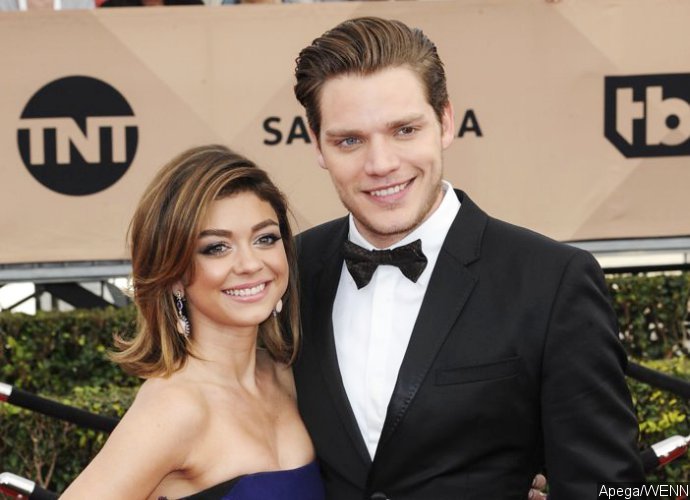 Sarah Hyland Flaunts Toned Abs In Tiny Crop Top After Splitting From Dominic Sherwood