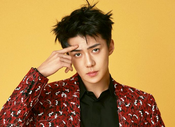 EXO's Sehun Shows Off Six-Pack Abs While Dancing on Stage