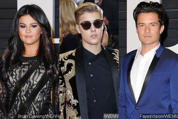 Selena Gomez NOT in 'Love Triangle' With Justin Bieber and Orlando Bloom