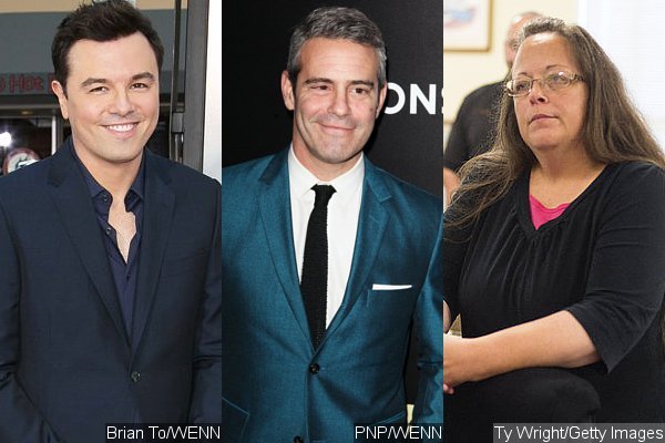 Seth MacFarlane, Andy Cohen and More React to Kim Davis' Arrest for Refusing Gay Marriage Licenses