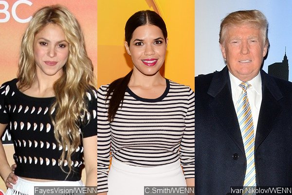 Shakira and America Ferrera Call Out Donald Trump Over 'Racist' Remarks About Mexicans