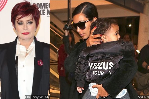 Sharon Osbourne Scolds Kim Kardashian for Dressing North West in Fur