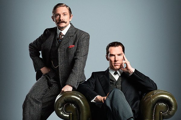 'Sherlock' Goes Vintage in New Photo From Christmas Special