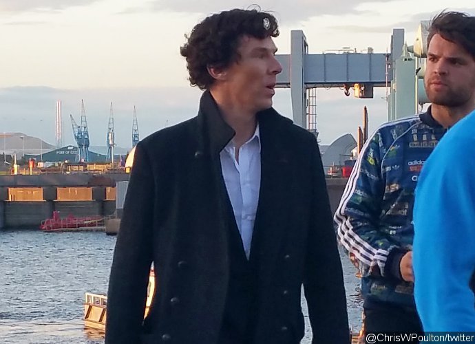 Sherlock Jumps Off the Boat in New Season 4 Set Photos