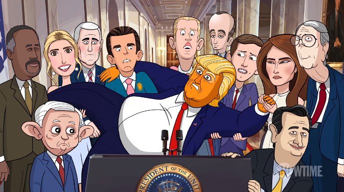 Showtime Debuts Teaser Trailer for Donald Trump Animated Series From Stephen Colbert
