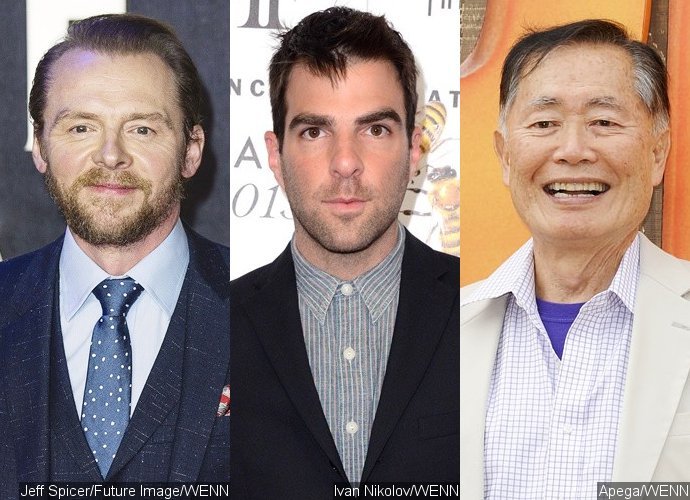 Simon Pegg and Zachary Quinto React to George Takei's Criticism Over Gay Sulu