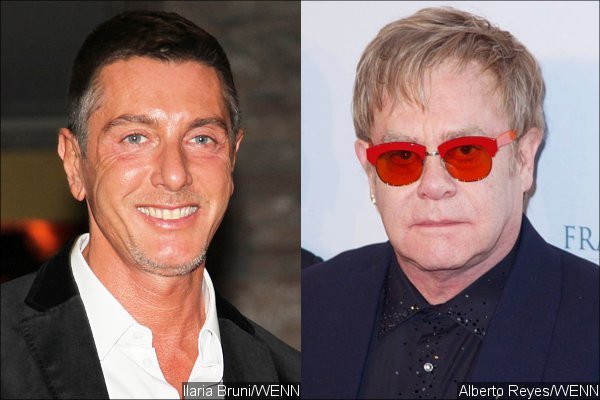 Stefano Gabbana Calls Elton John 'Ignorant' After the Singer Called for Boycott