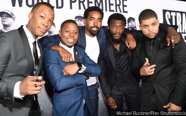 'Straight Outta Compton' Cast and N.W.A Members Gather at World Premiere