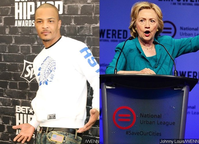 T.I. Won't Vote for Hillary Clinton Because 'Women Make Rash Decisions'