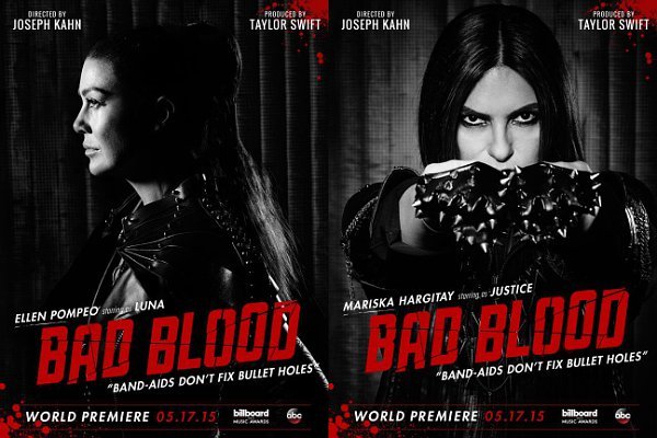 Taylor Swift Adds Ellen Pompeo and Mariska Hargitay to 'Bad Blood' Video