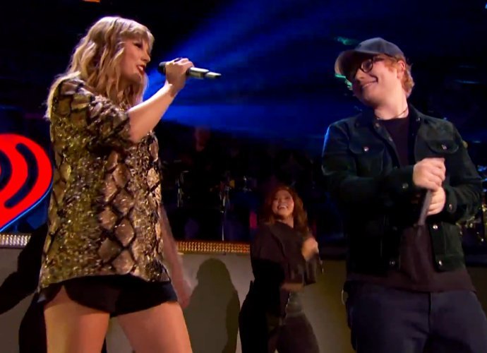 Watch Taylor Swift and Ed Sheeran Deliver Surprise Duet at 2017 Jingle Ball