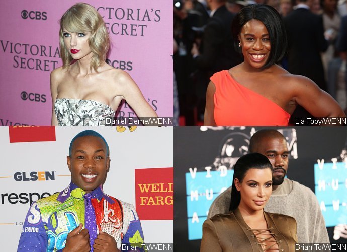 Taylor Swift's Famous Pals Uzo Aduba and Todrick Hall Support Her Amid Feud With Kimye