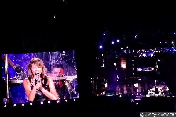 Taylor Swift Throws Shade at Katy Perry With a Shark Cameo During 'Bad Blood' at Concert