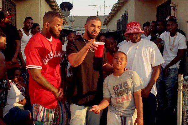 The Game and Drake Tour Compton in '100' Music Video