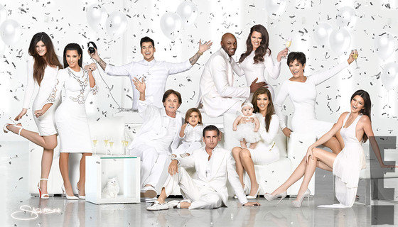 The Kardashians Have 'White Party' for 2012 Christmas 
