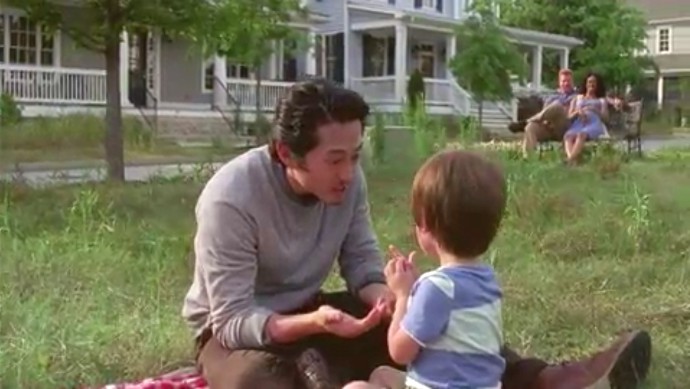 'The Walking Dead' Extended Dream Sequence Has More Glenn and Abraham