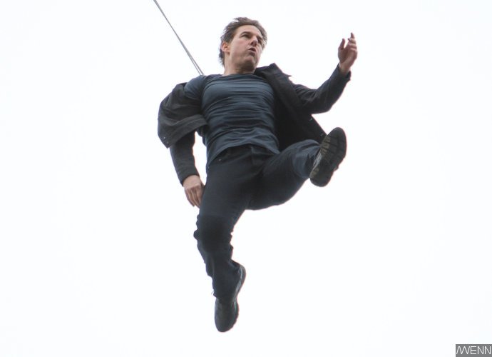 Tom Cruise Films Another Death-Defying Jump on 'Mission: Impossible - Fallout' Set