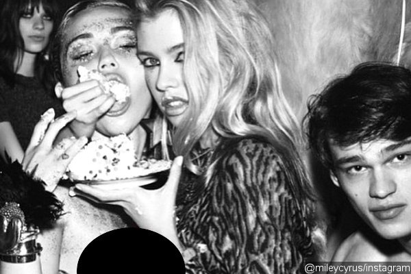 Topless Miley Cyrus and Stella Maxwell Go Wild at 'Secret Party in L.A.'