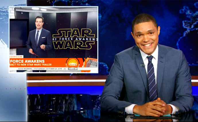 Trevor Noah Responds to 'Star Wars: The Force Awakens' Boycott Campaign