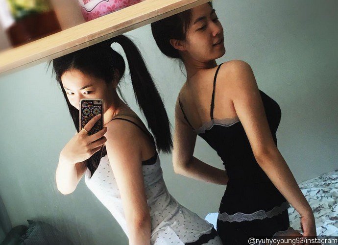Twins Hwa Young and Hyo Young Pose in Skimpy Lingeries