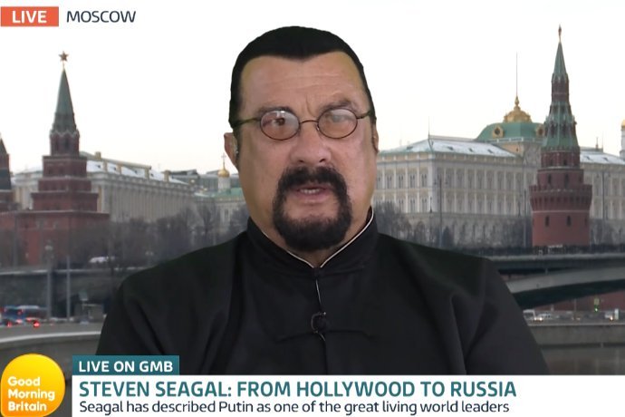 Twitter Mocks Steven Seagal's Appearance in Interview Where He Calls Out NFL Players