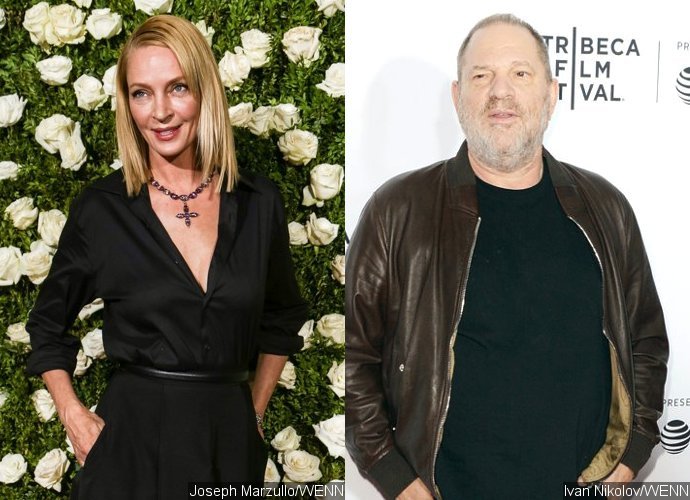 Uma Thurman Slams Harvey Weinstein in Thanksgiving Post: 'I'm Glad It's Going Slowly'