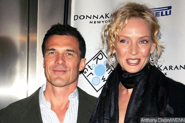 Uma Thurman Spotted Cuddling and Kissing With Her Ex Andre Balazs in St. Barts