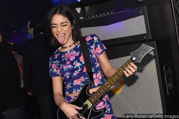 Vanessa Hudgens Attends Guitar Hero Live Launch Vanessa Hudgens Attends Guitar Hero Live Launch